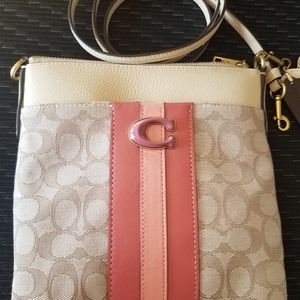 Best 25+ Deals for Coach Signature Pink Crossbody | Poshmark